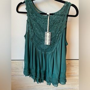 -ULTRA PINK- Flowy Dressy Tank